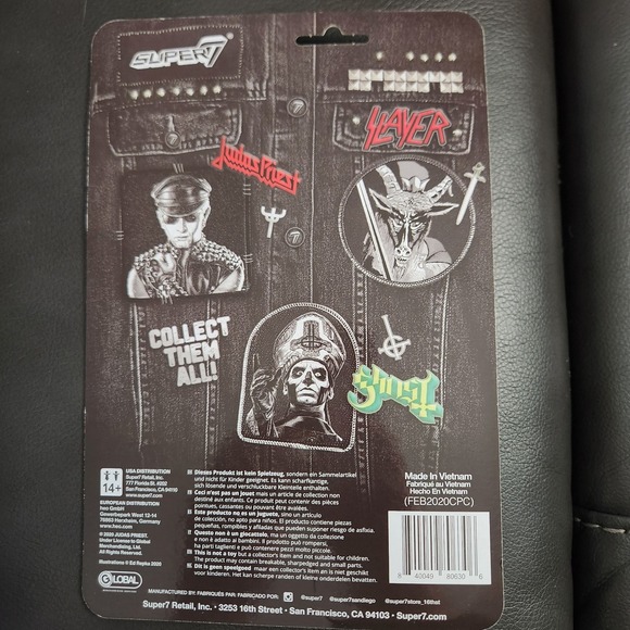 Rob Halford - Judas Priest - Super7 ReAction Figure - NIB SEALED!!  LOOK!! - Picture 5 of 8